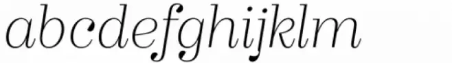 Madone Thin Italic