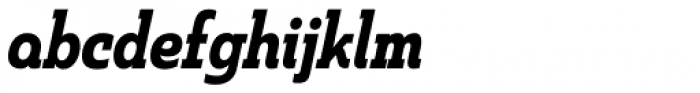 Madurai Slab Cond ExtraBold Italic
