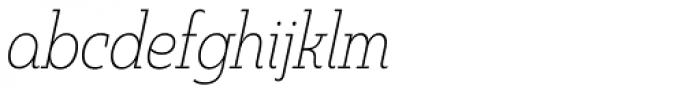Madurai Slab Cond Thin Italic