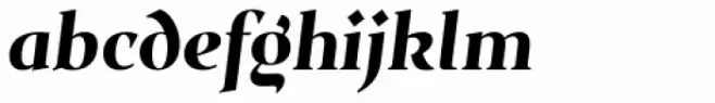 Maestrale Text Italic