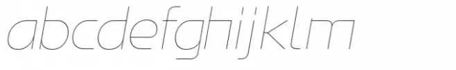 Magis Thin Italic