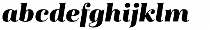 Magnel Display Black Italic