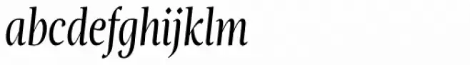 Magneta Condensed Book Italic