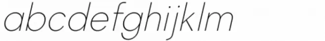 Magnify Hairline Italic