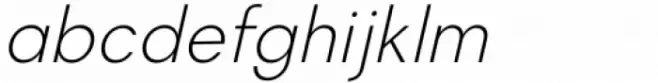 Magnify Thin Italic
