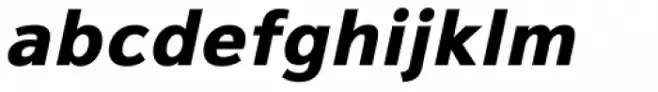 Magnum Sans Extra Bold Oblique