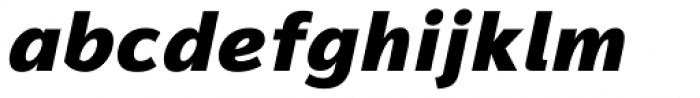 Magnum Sans Heavy Italic