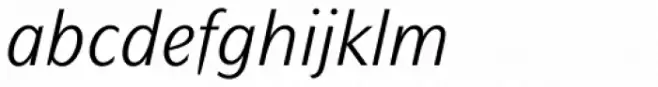 Mahsuri Sans Pro Light Italic
