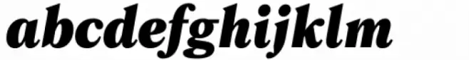 Maine Extra Bold Italic