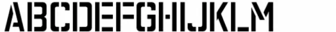 Maintenance Stencil JNL Regular