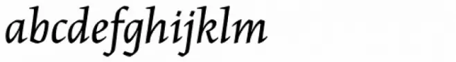 Maiola Cyrillic Book Italic