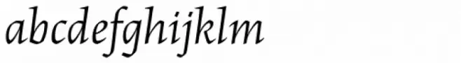 Maiola Cyrillic Italic
