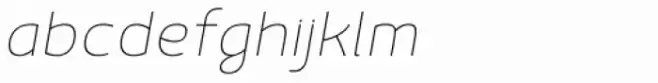 Mairy Thin Italic
