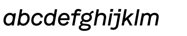 Maison Medium Italic