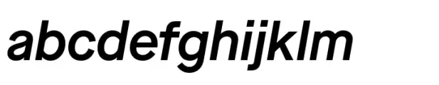 Maison Neue Demi Italic