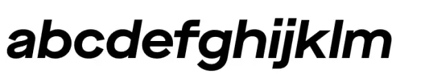 Maison Neue Extended Bold Italic