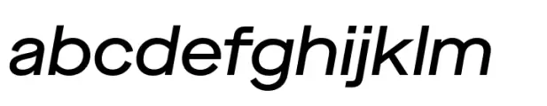 Maison Neue Extended Medium Italic