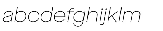 Maison Neue Extended XThin Italic