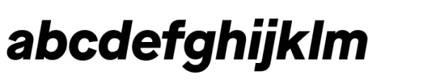 Maison Neue Extra Bold Italic