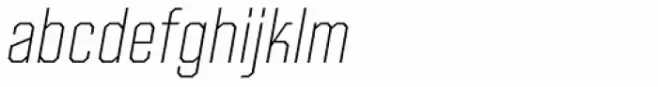 Mako Extra Light Italic