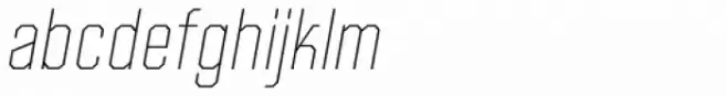 Mako Round Thin Italic