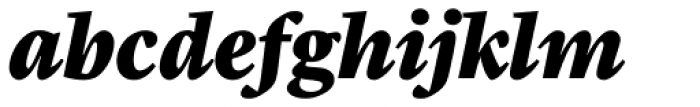 Malabar Pro Heavy Italic