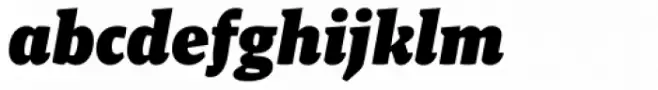 Malaga Black Italic