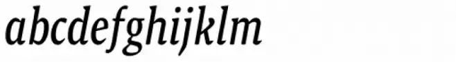 Malaga Narrow Italic