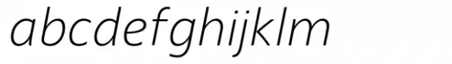 Malebu Light Italic