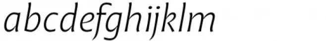 Malik Light Italic