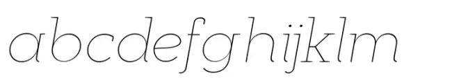 Mamirolle Hairline Italic