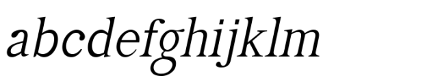 Manas Light Italic Condensed