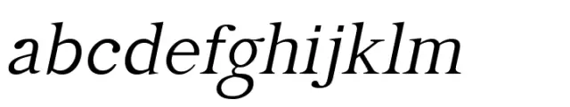 Manas Pro Light Italic