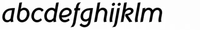 Mancunium Medium Italic