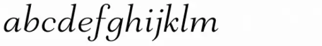 Mantonico Light Italic