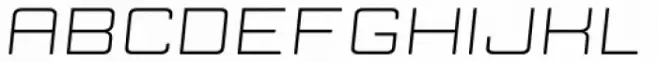 Manufaktur Ultra Expanded Light Italic