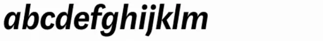 Marat Sans DemiBold Italic