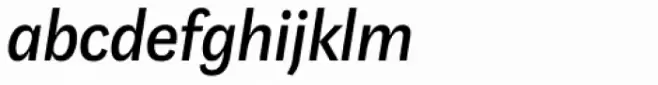 Marat Sans Medium Italic