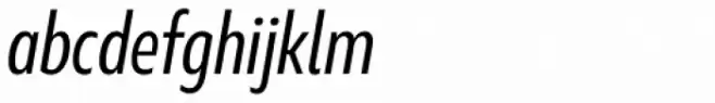 Marble Text Condensed Regular Italic