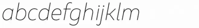 Marble Text Wide Thin Italic
