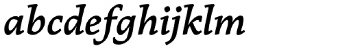 Marco Semi Bold Italic