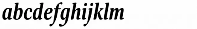 Margon 430 Bold Italic