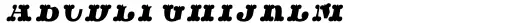 Mariachi Fill Half SC Italic