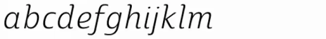 Marintas Light Italic