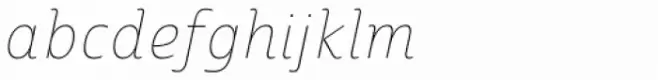 Marintas Thin Italic