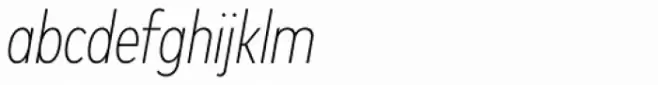 Mark OT Cond Extlight Italic