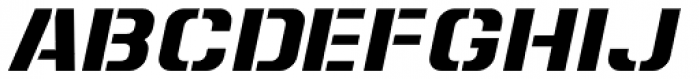 Marketing Stencil Oblique