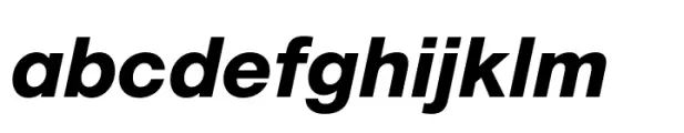 Marlin Sans SQ Extra Bold Italic