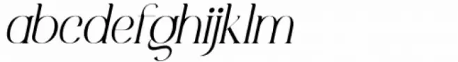 Marlyn Alt Light Italic