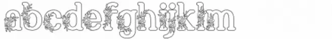 Marlyn Flo One Bold Outline